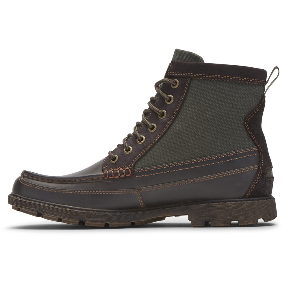 Rockport Støvler Herre Mørke Brune - Storm Surge Høye Moc Waterproof - UIZW24193